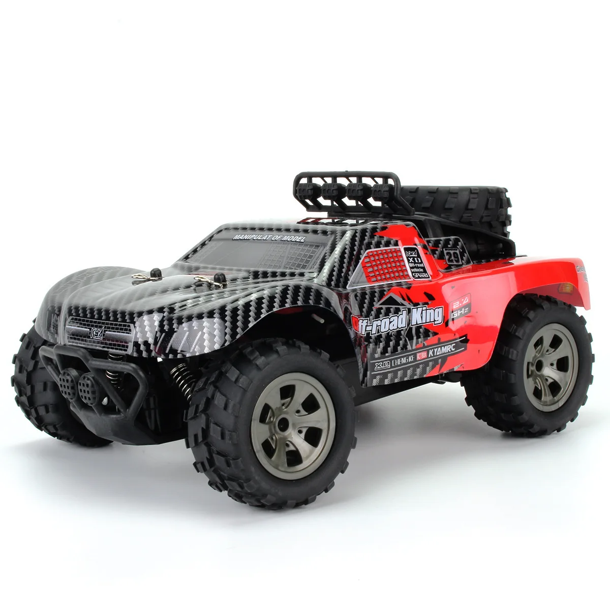 Coche teledirigido de escalada de alta velocidad, coche de control remoto de escala 1:16, 2,4 GHz, 2WD, con cámara HD, Buggy todoterreno, juguete de transmisión en tiempo Real - imagen 2