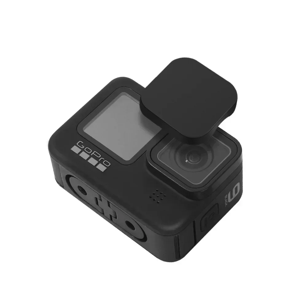 Tapas de lente para Go Pro Hero 12/11/10/9, cubierta de silicona suave, impermeable, antipolvo, accesorios de acción deportiva, 1 pieza - imagen 2