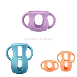 Funda de silicona anti-choque para biberón