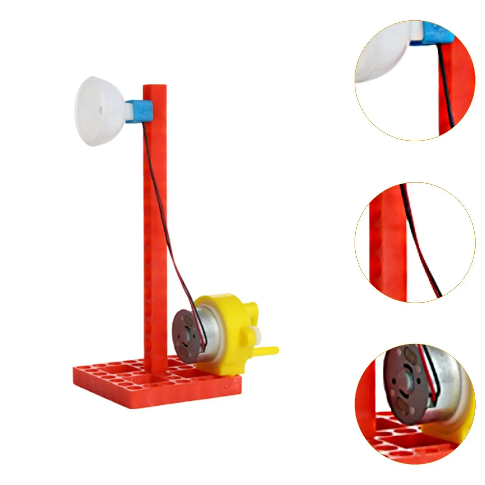 Electric Dynamo Science Kit Science Experiment Building Kit Easy to Use Teaching Model Stem Building Toy for Learning