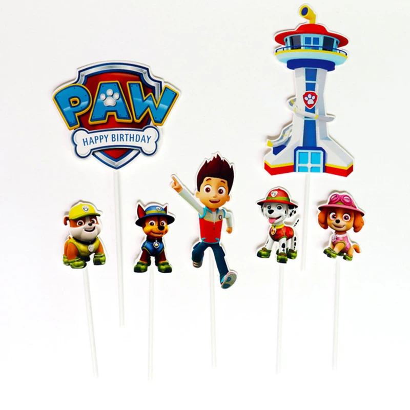 7pcs Cake Toppers