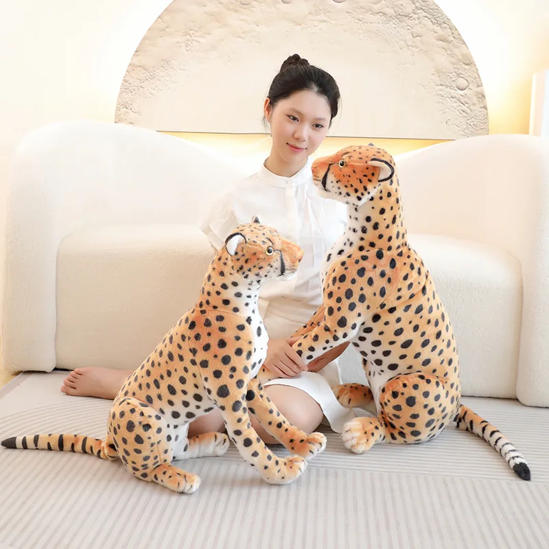 Peluche guepardo sentado juguete de felino - imagen 3