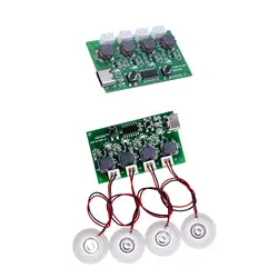 Tablero de control del humidificador Disco de atomización Voltaje nominal ampliamente utilizado DC 5V Corriente nominal 300MA Módulo humidificador simple de usar