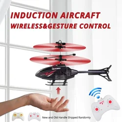 Avión teledirigido levitación por inducción para niños con luces