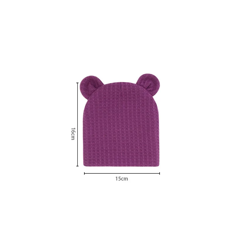 Gorro de oso con orejas para bebé recién nacido - imagen 2