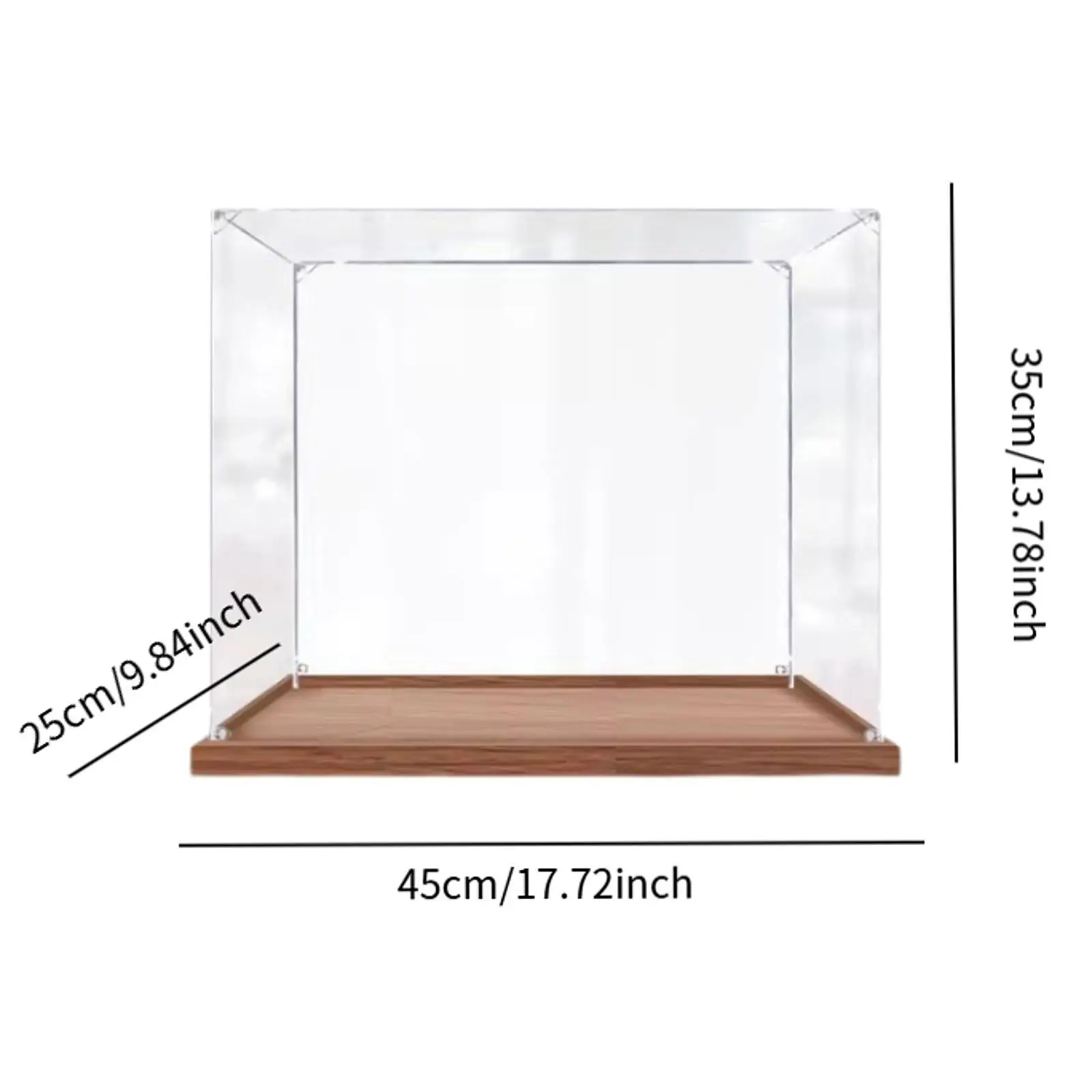 Acrylic Display Case Action Figure Display Case for Toys Action Figures