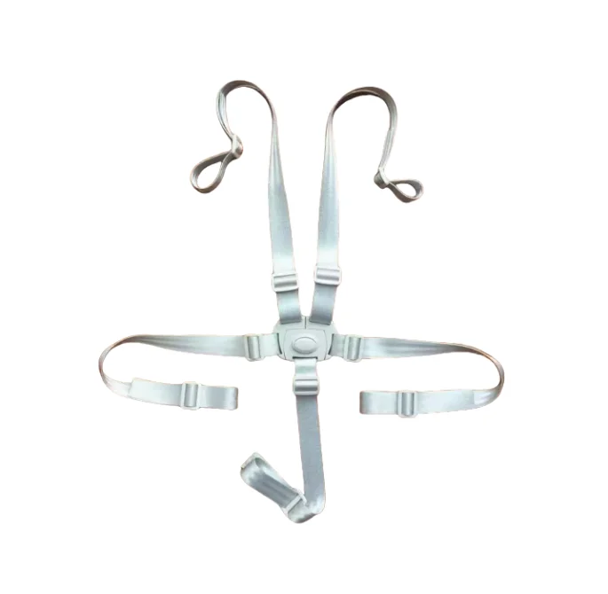 Adecuado para silla de crecimiento stokke, silla de comedor para niños, correa de cinturón de seguridad a las cinco en punto, silla de comedor de madera, cinturón de seguridad TT