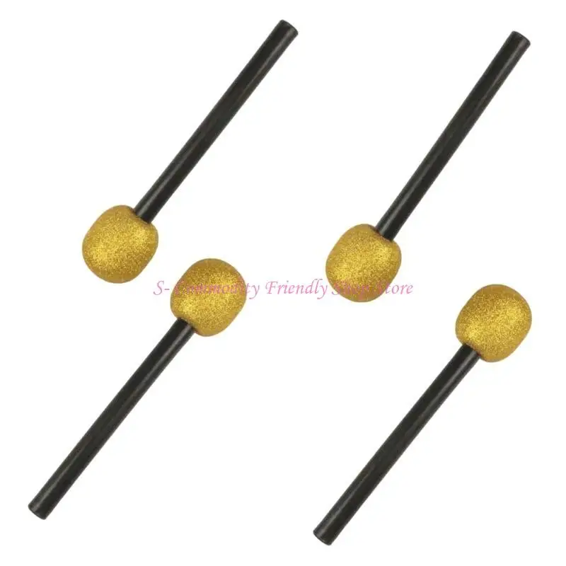 85AE 4 Piezas Accesorios Micrófonos con Purpurina para Presentadores Juegos y Decoraciones para Fiestas Decoraciones para - imagen 3
