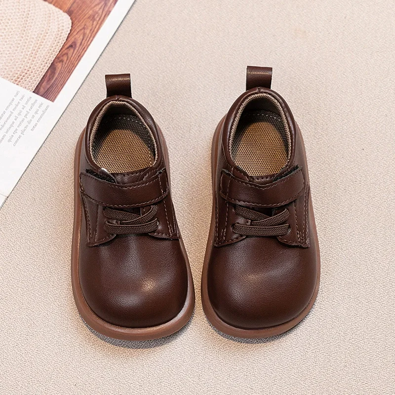 Zapatos de piel para primeros pasos del bebé - imagen 5