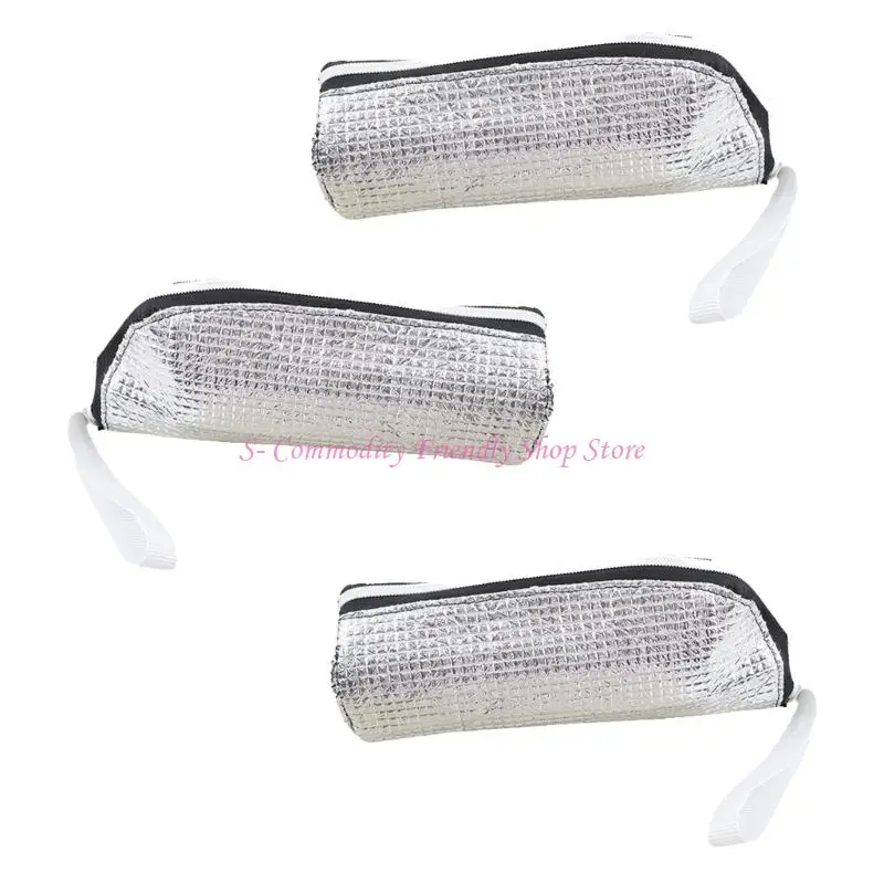 Bolsa aislamiento 85ae bolsa aislamiento portátil diario aluminio papel portátil puede colgar taza agua - imagen 5