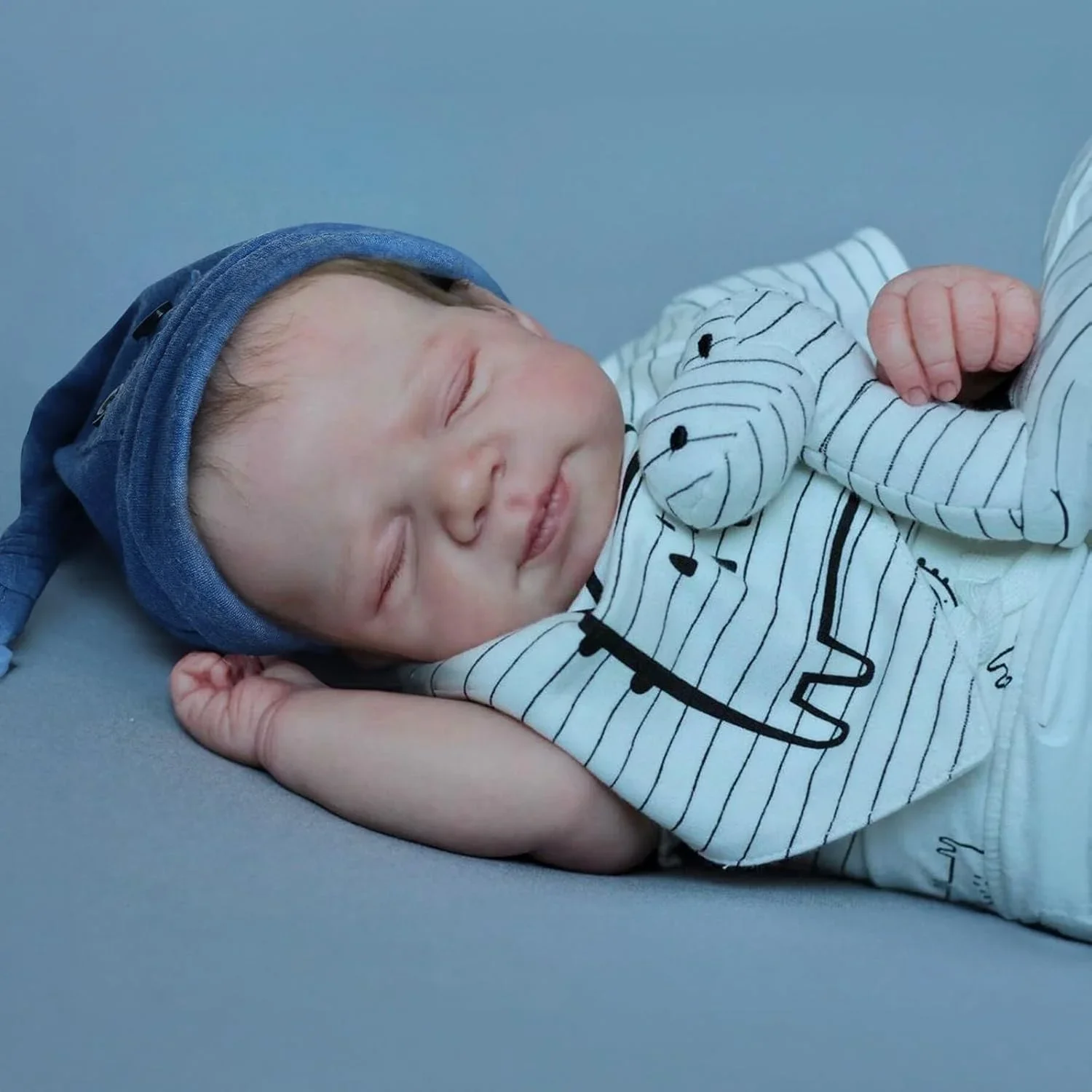 NPK 19 ''Pascale bebé recién nacido Reborn Bebe con piel 3D pintura de múltiples capas con venas visibles muñeca coleccionable de tacto suave - imagen 2