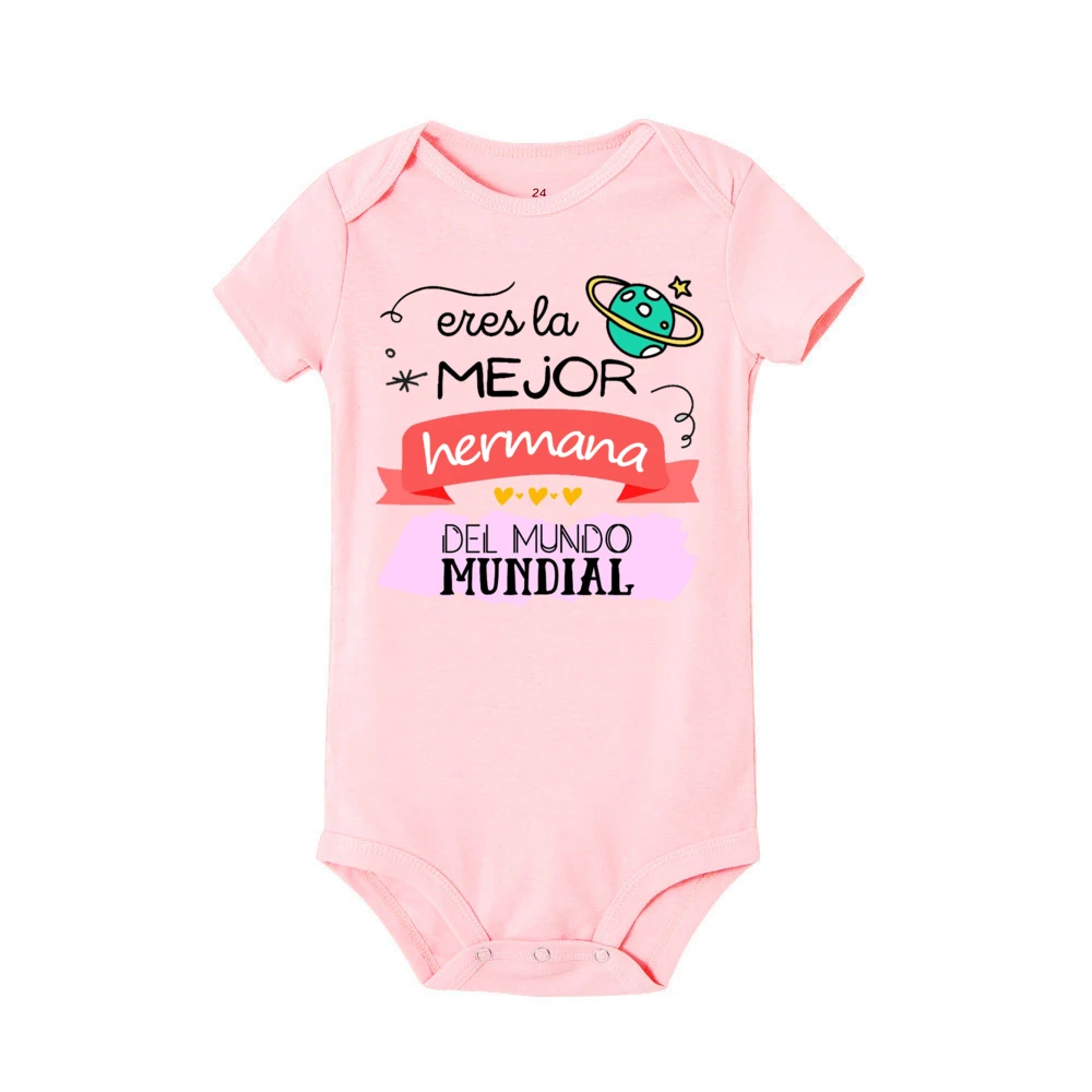 Pelele estampado de manga corta unisex para recién nacido - imagen 4