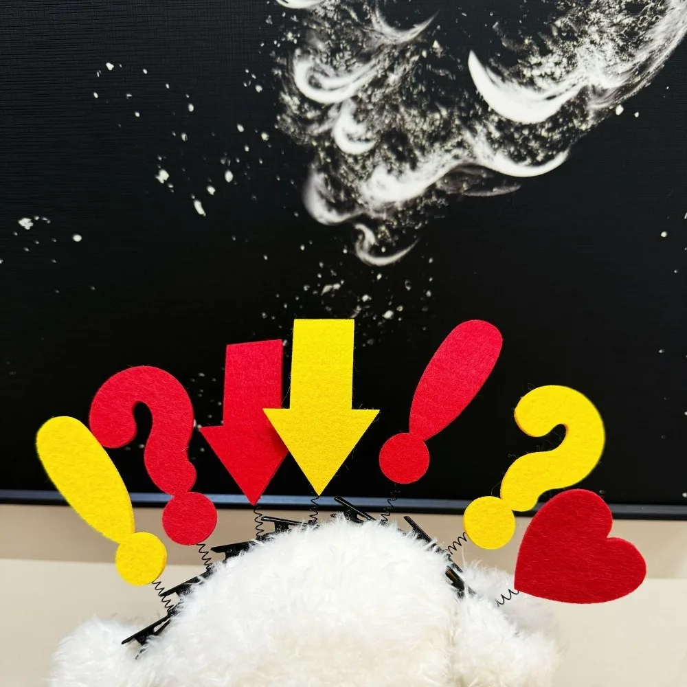 Horquilla con marca de puntuación, diadema para fotomatón de fiesta, aro para el pelo para vacaciones, tocado para disfraz, recuerdos de Navidad, accesorios para el cabello para niña