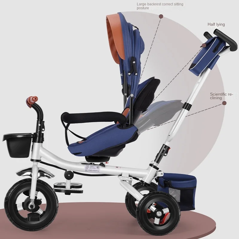 LazyChild Triciclo Plegable para Niños de 1 a 6 Años - imagen 5
