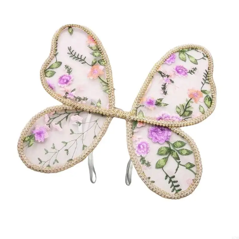 D7YD mariposa atractiva para niños, encaje suave para evento temático memorable - imagen 5