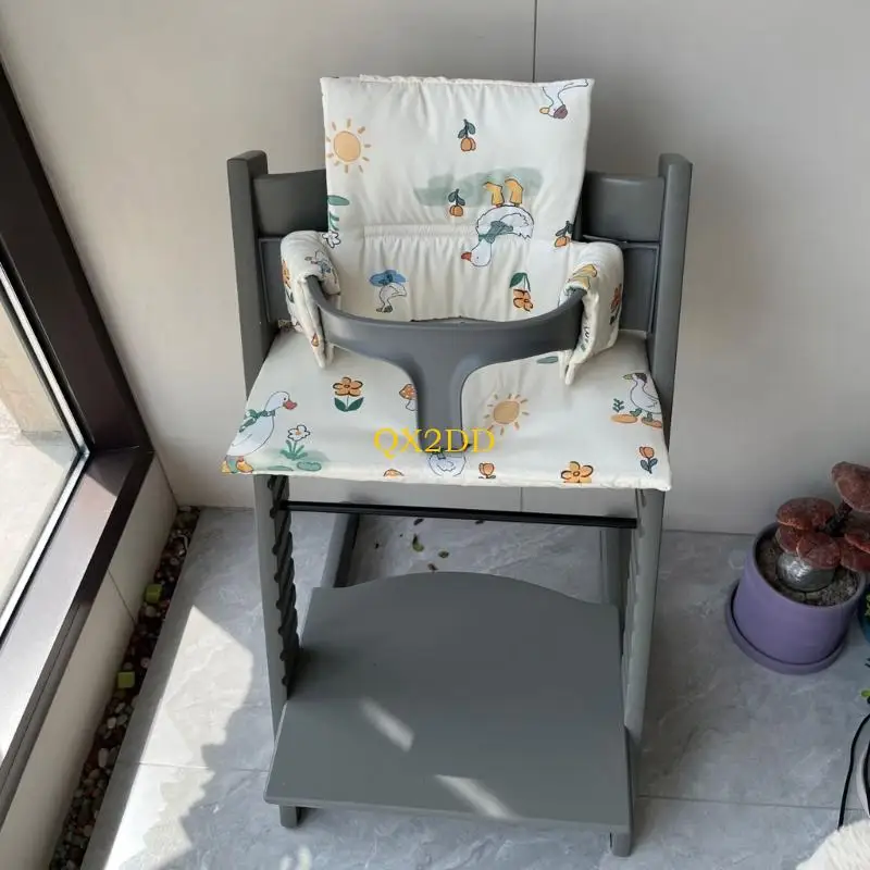QX2D Pad almohadilla asiento para silla de comedor, estampado - imagen 5