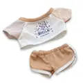 Brown sportwear