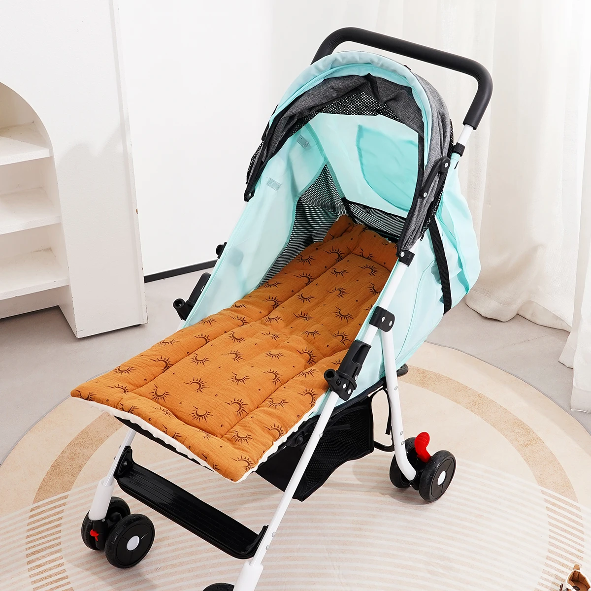 Elinfant cojín acolchado para cochecito de bebé, asiento suave - imagen 2