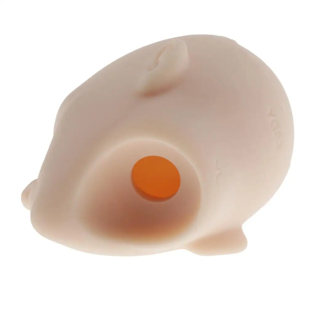 Plastic 1/6 Girl Doll Unpainted Head Shape Children Forming Exercise Body Parts