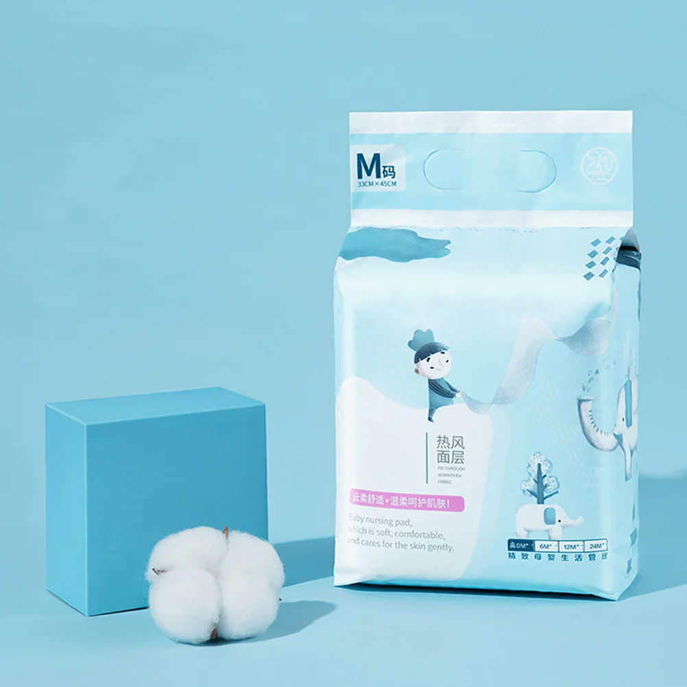 Almohadillas para cambiar pañales desechables, 20 piezas, impermeables, seguras y cómodas para bebés, niños y niñas, viaje en casa, Camping, uso, forro para cambiador - imagen 3