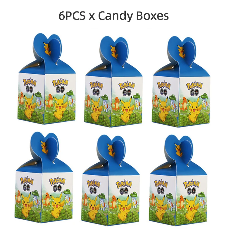6pcs Candy Boxes