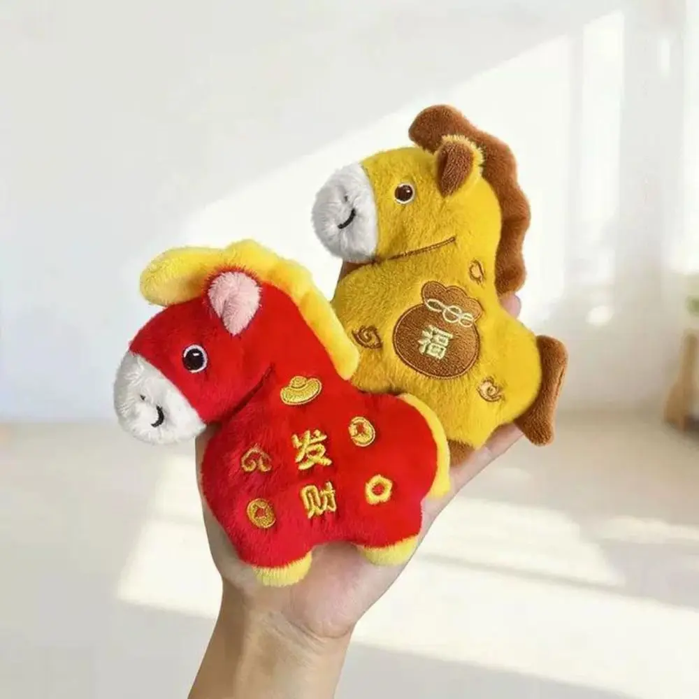 Colgante de peluche caballo para bolso – Adorno suave y tierno - imagen 4