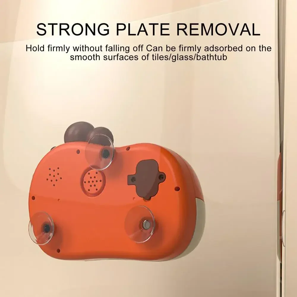 Juguetes de baño para bebé para niños, máquina de burbujas de dinosaurio musical, juguetes de baño, jabón para bañera, fabricante de burbujas automático, juguetes para baño de bebé - imagen 5