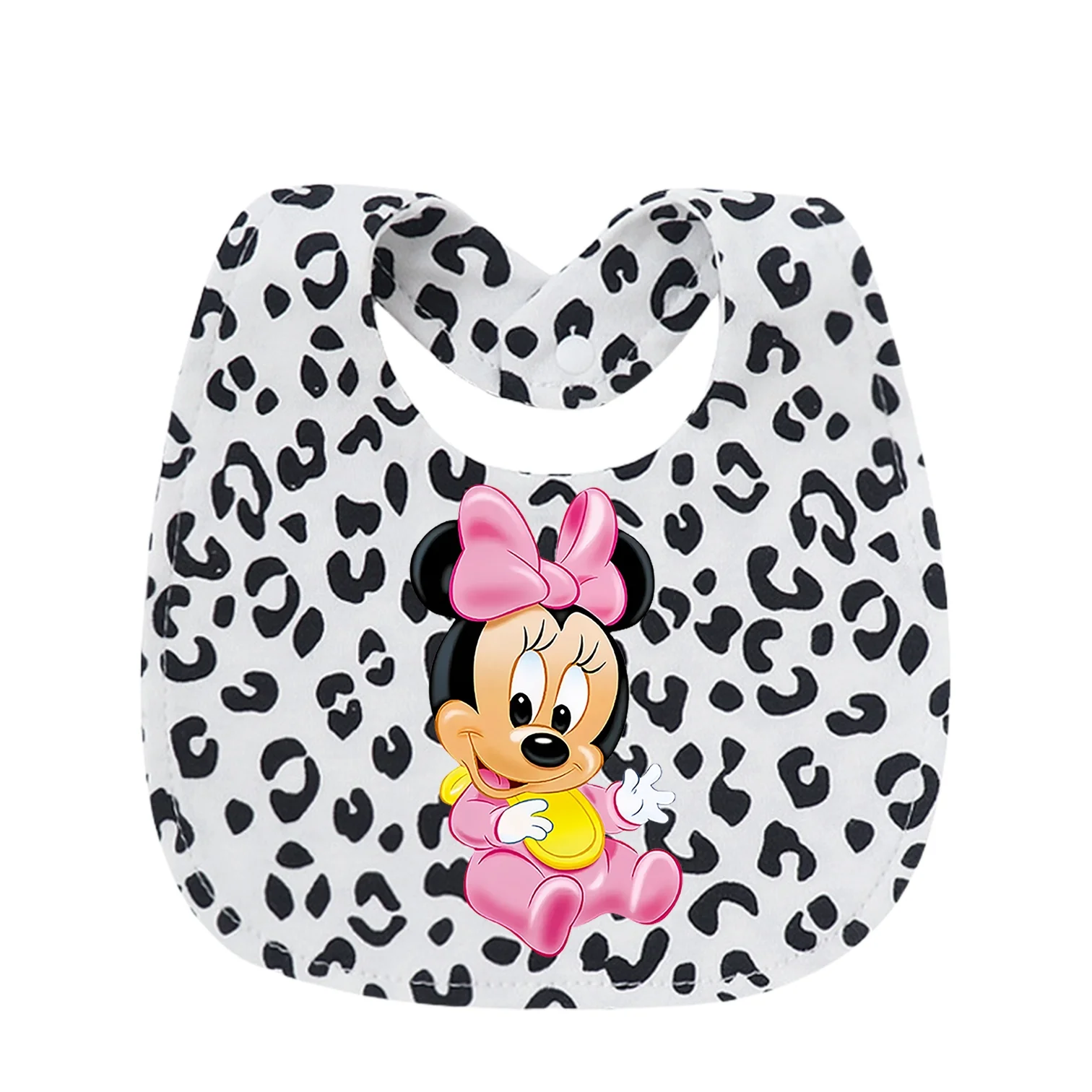 Baberos de algodón para bebé, Baberos babeantes de algodón suave para niñas, conjunto de Baberos para recién nacidos de absorción ajustable para alimentar y babear Kawaii - imagen 4