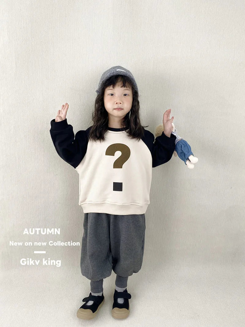 MILANCEL nuevo otoño niños Sudadera con capucha 1-6T lindo franjas de diferente Color fino niños Casual pulóver Simple suelto coreano niños prendas de vestir Tops - imagen 4