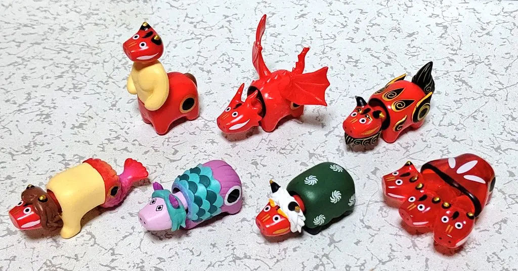 Qualia cápsula juguetes Divine Beast Bekotachi Hyakka Ryoran Edition Beko que se reencarna en el mundo mítico - imagen 3