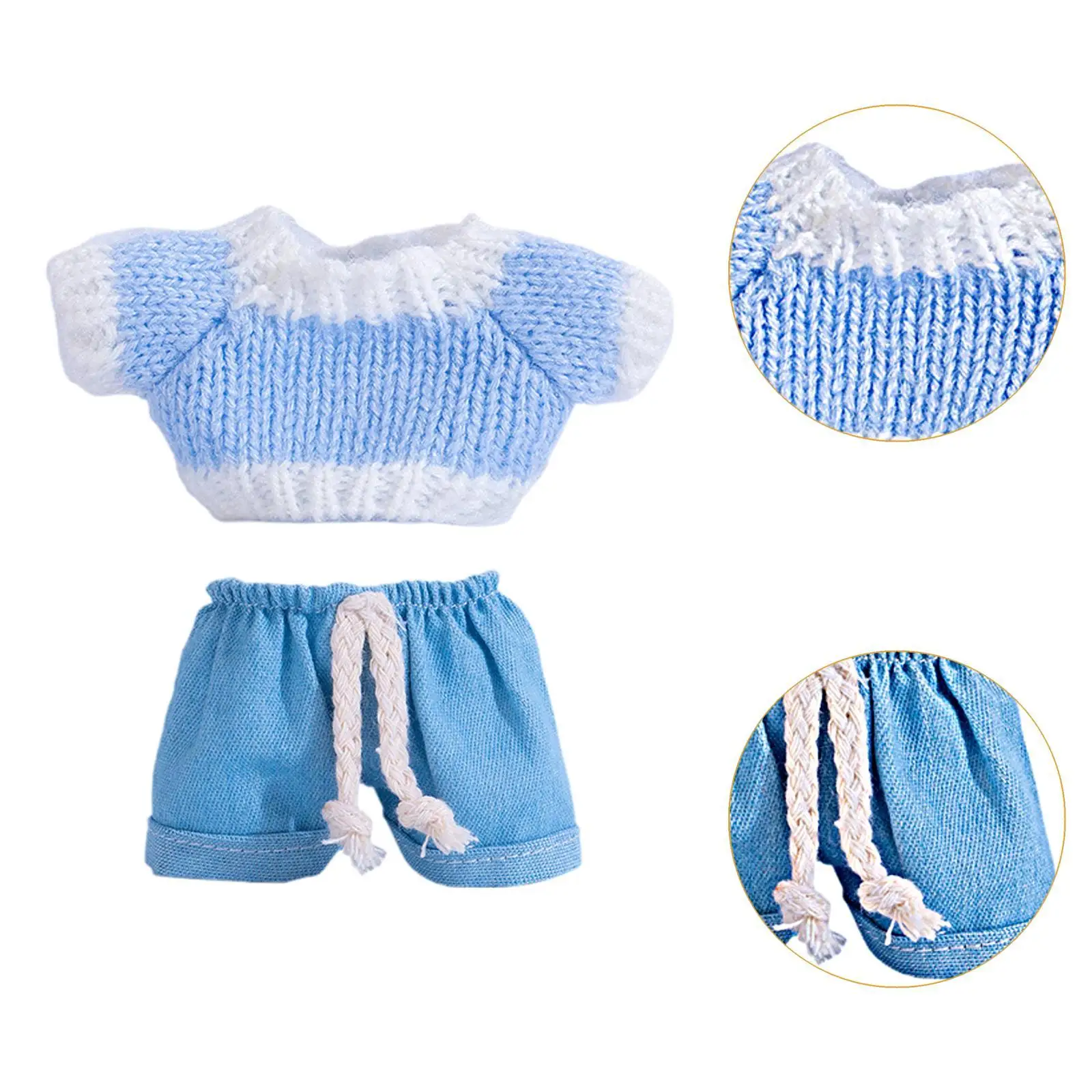 15cm Fashion Doll Clothes Cute Doll Clothing Girl Doll Outfits DIY Doll Clothes Toy Girls Gift