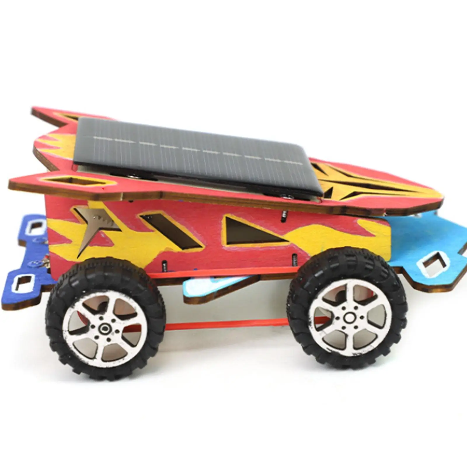 Solar Race Car Toy Physical Experiment Classroom Teaching Assembly 3D Puzzle Toy