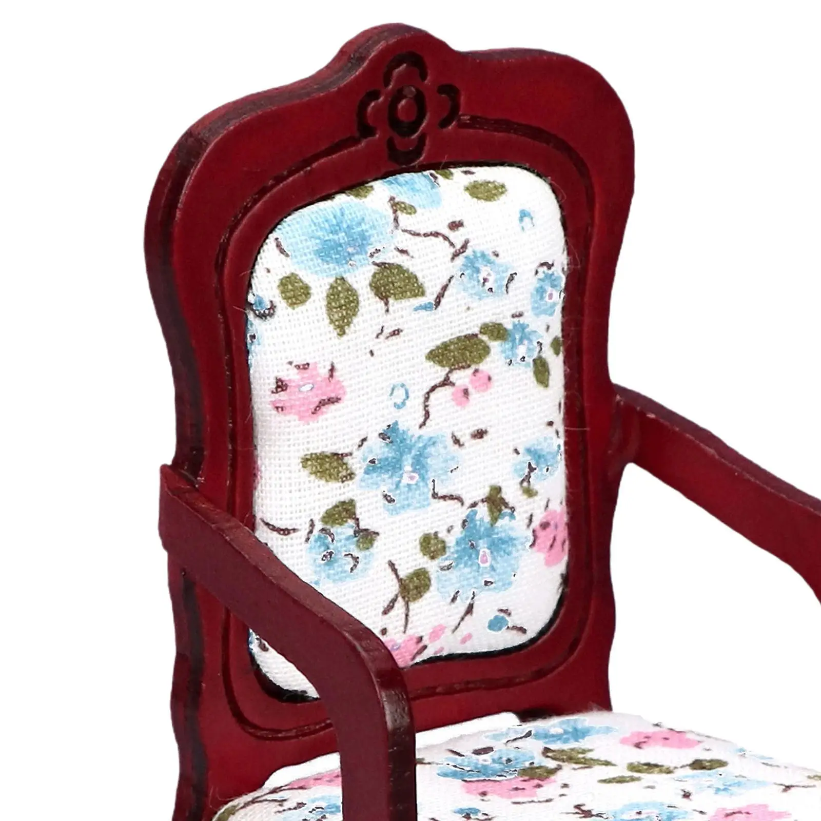 Silla para casa de muñecas, Mini sillón de simulación para sala de estar, cocina, manualidades DIY - imagen 5