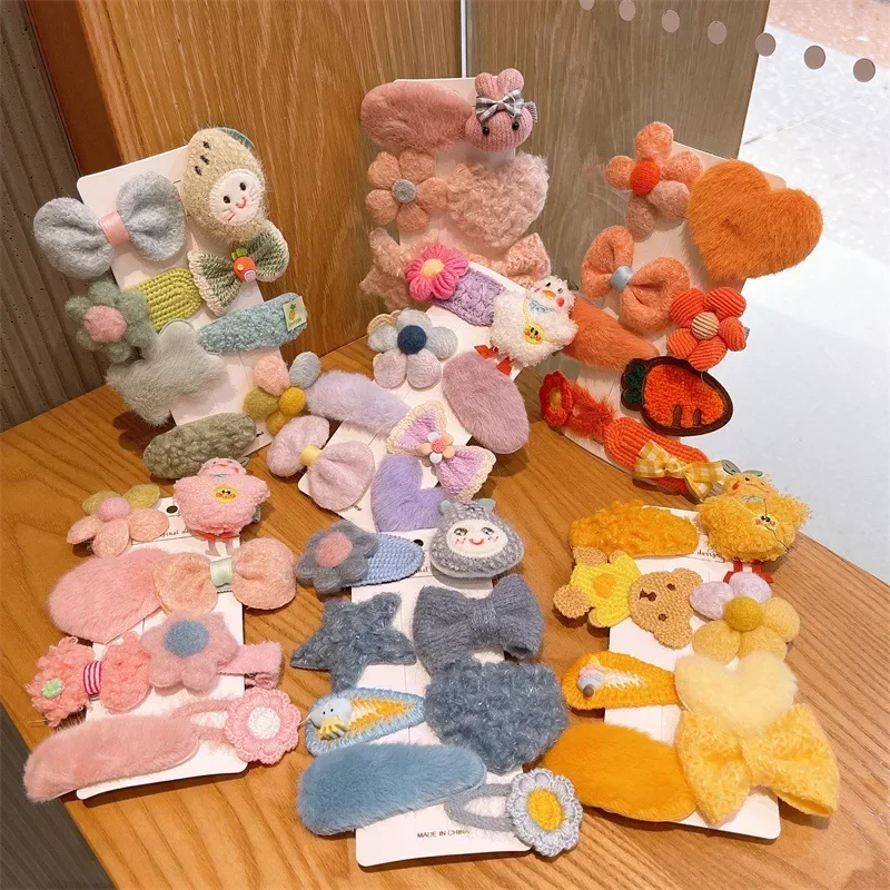 Pinzas de pelo de felpa para niños – Diseño suave y divertido - imagen 3