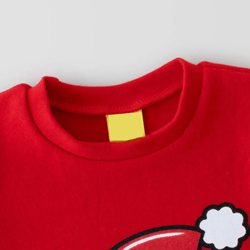 Mameluco unisex bebé cálido con sombrero estampado bonito Navidad - imagen 4