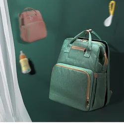 Bolsa cambiador plegable con cama para bebé impermeable