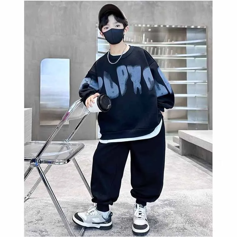 Chándal de otoño para niño – Sudadera con manga larga y pantalón