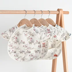 Delantal impermeable manga corta bebé con dibujos animados