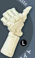 L bone white
