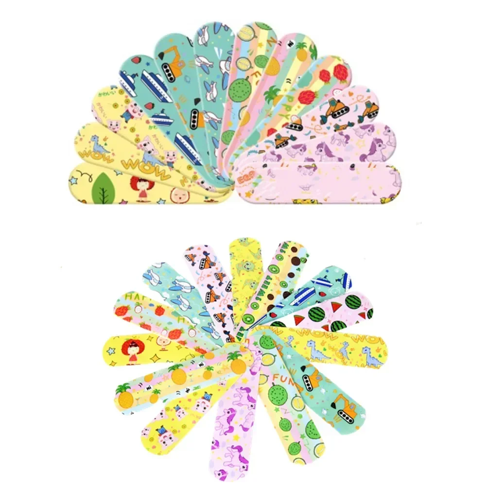 120 unids/set tirita de dibujos animados bonitos yesos para primeros auxilios para niños vendajes adhesivos vendaje para heridas parche Accesorios - imagen 3