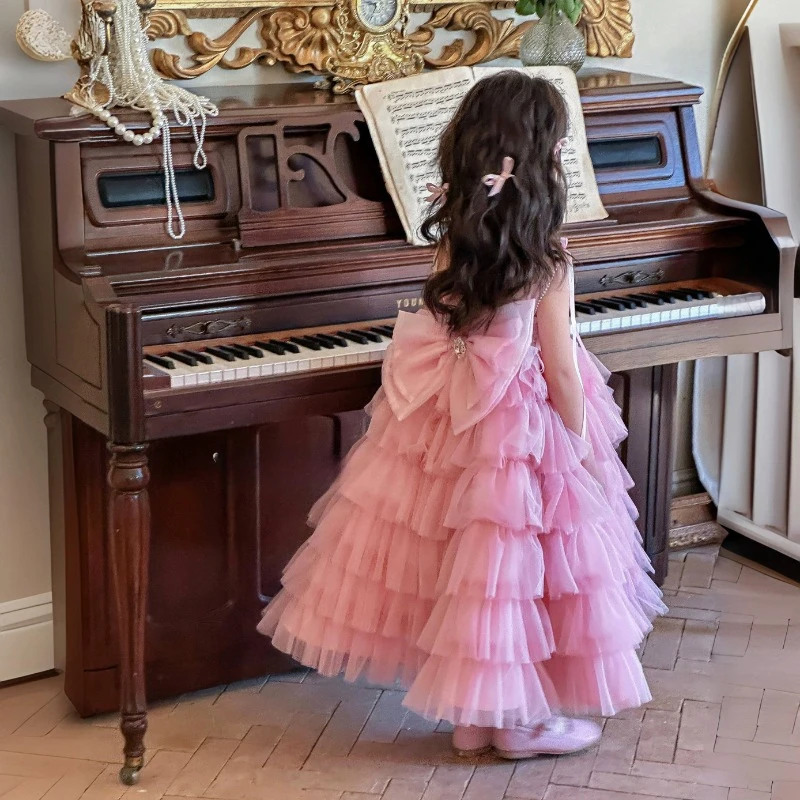 Vestido de princesa niña sin mangas tul cumpleaños Halloween - imagen 5