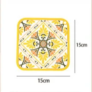 Large square yellow