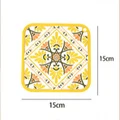Large square yellow