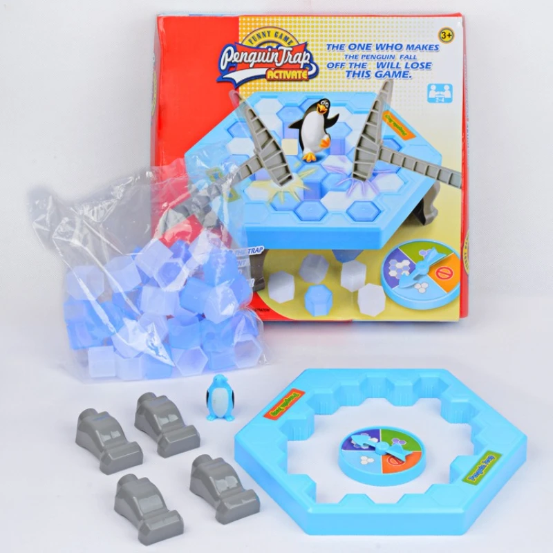 Penguin Rescue Break The Ice Juego de mesa: emocionante aventura entre padres e hijos para salvar mini pingüinos, diversión familiar