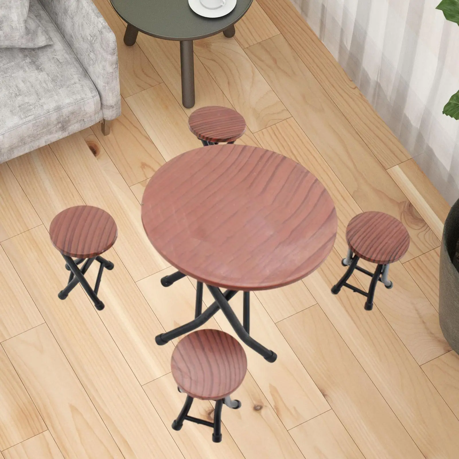 1:12 Scale Dollhouse Desk Chair Dollhouse Decoration Scene Decoration Gift Fairy Garden Simulation Furniture Toys Mini Furniture