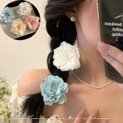 Pinzas de flor peonía para pelo niña – Accesorios verano