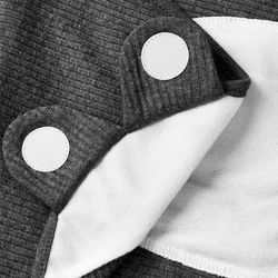 Manta envolvente de algodón para recién nacidos – Color sólido