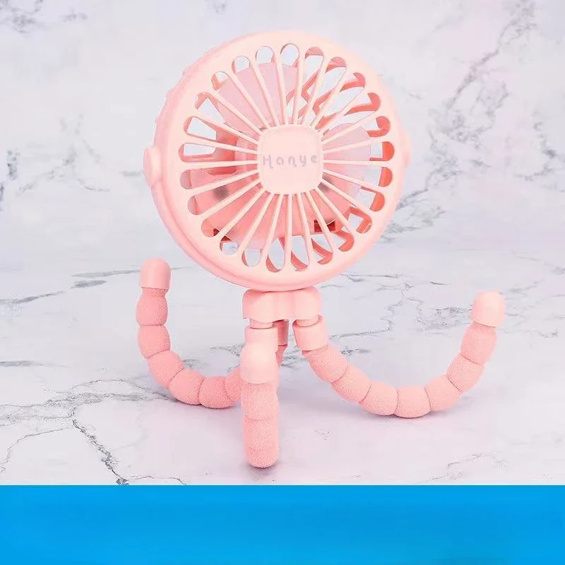 Ventilador sin aspas portátil para cochecito bebé USB recargable - imagen 4