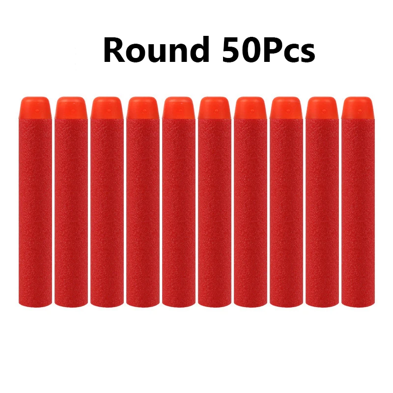 50 Pcs-Red round