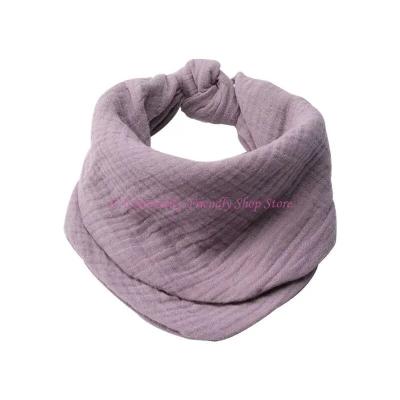 85AE babero toalla para bebé, Baberos gasa para bebé, paño limpieza para y alimentación - imagen 2